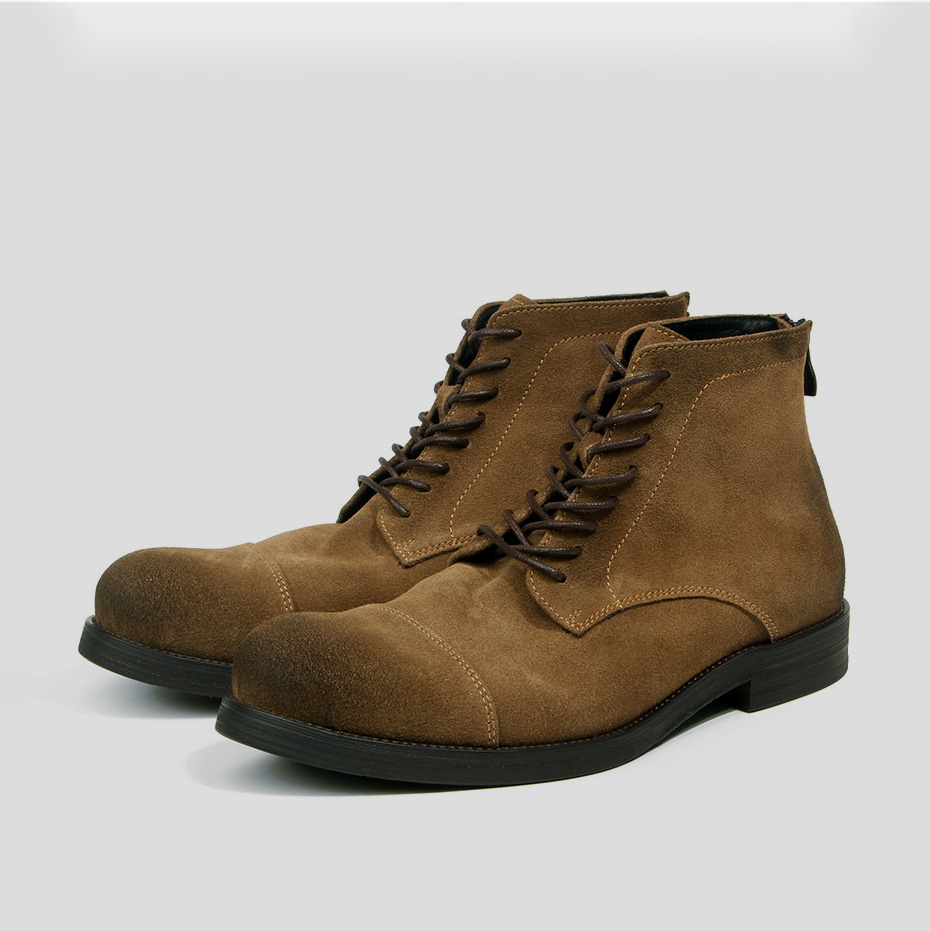 Men'S Shoes Brogues - Мужские ботинки EAGSITY из замши и