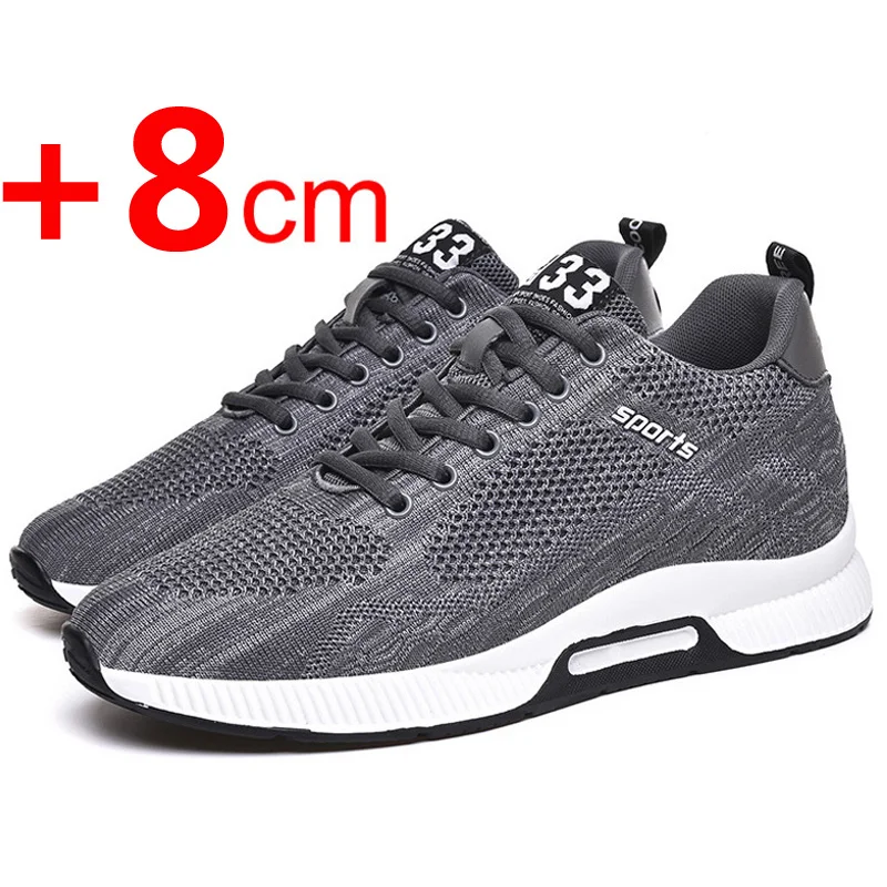Men Shoes Size Chart - Мужские кроссовки с увеличенной подошвой 6