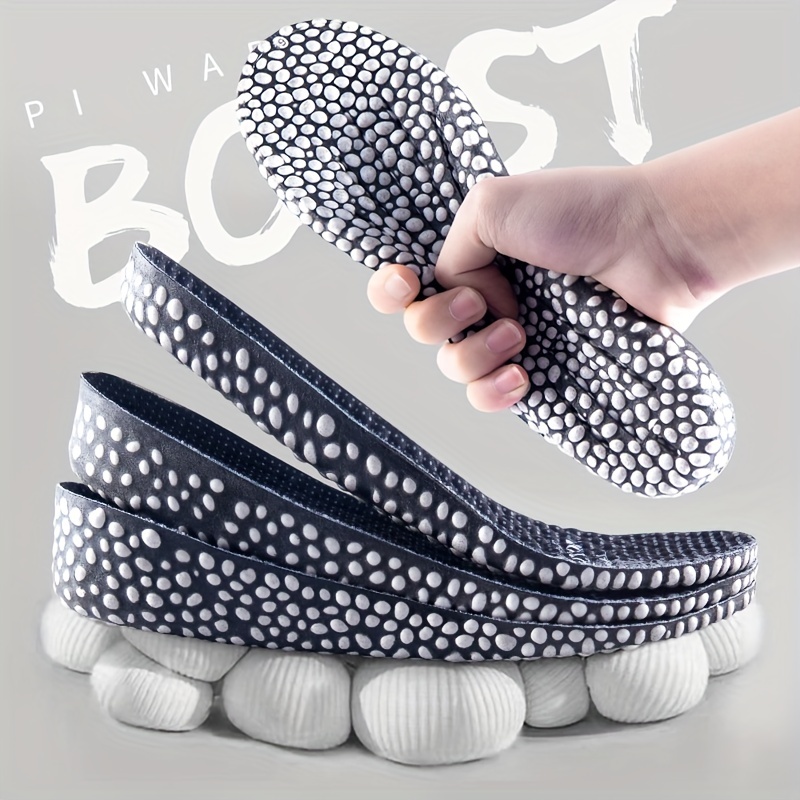 Men Shoes Size Chart - 1 пара стельок для обуви, увеличивающих