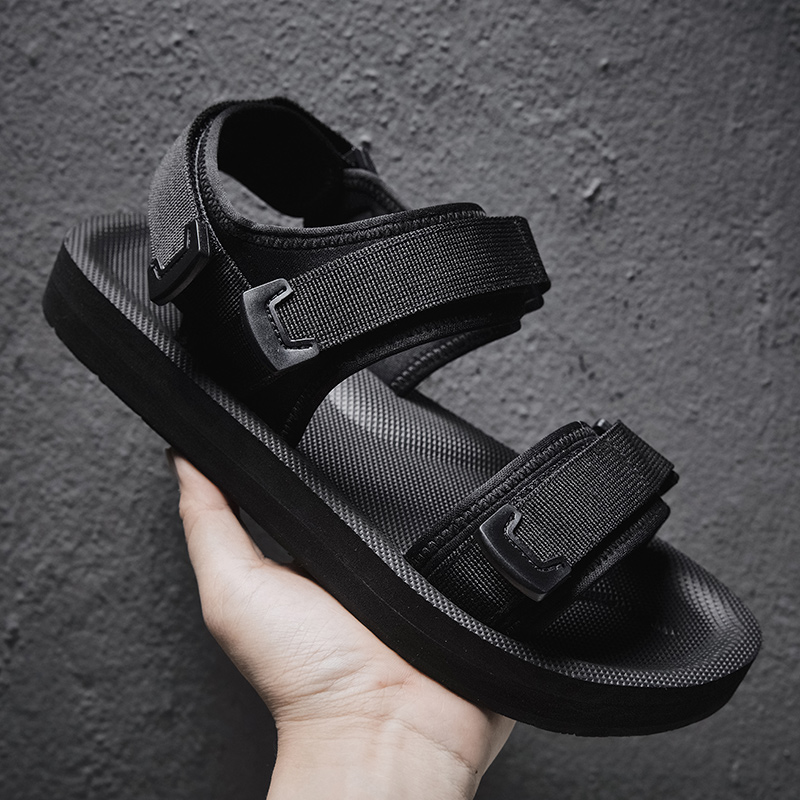 Регулируемые сандалии на плоск – обзор и цена Men Shoes Velcro