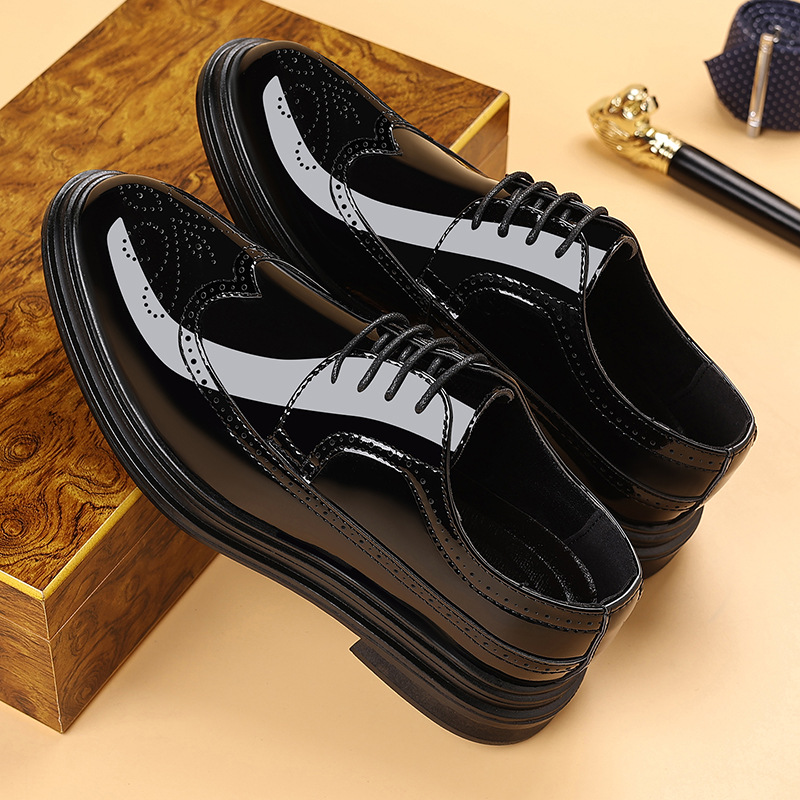 Мужские лакированные туфли-бро – обзор и цена Men'S Shoes Brogues