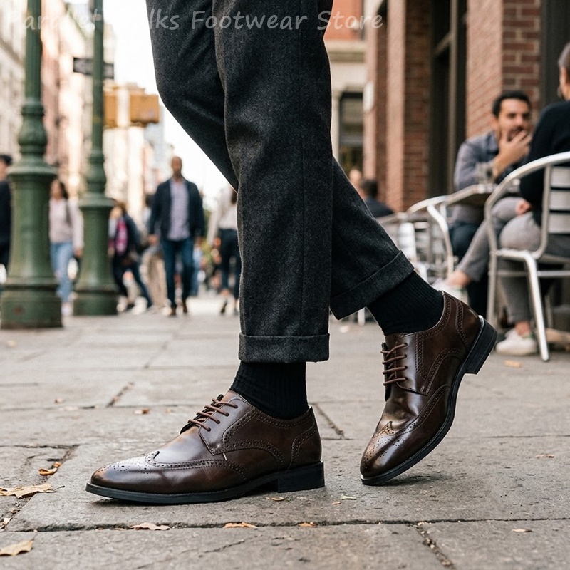 Мужские классические туфли-бро – обзор и цена Men'S Shoes Brogues