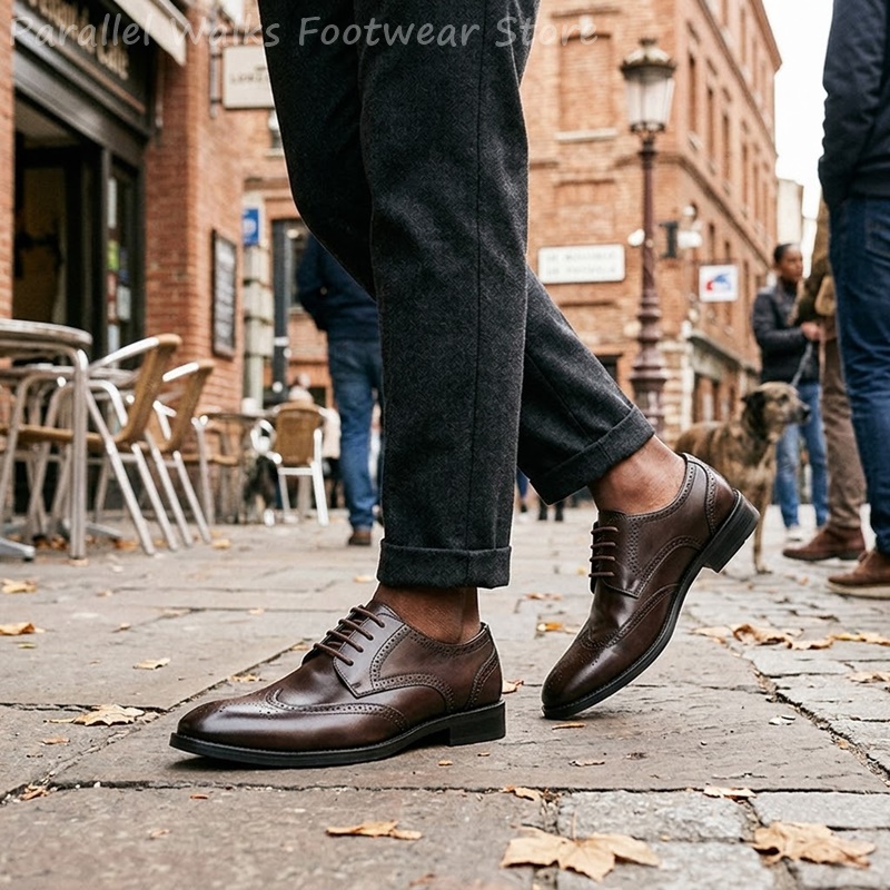 Мужские классические туфли-бро – обзор и цена Men'S Shoes Brogues