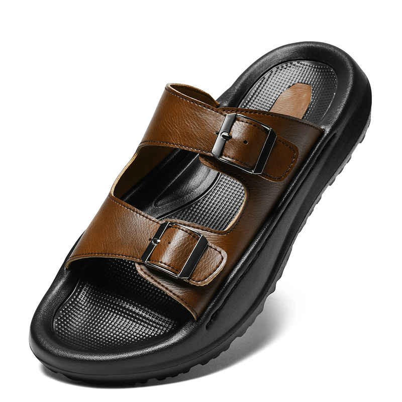 Мужские сандалии без шнуровки, – обзор и цена Men Shoes Velcro