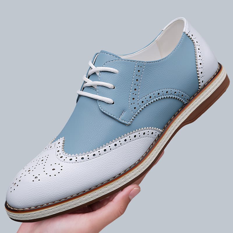 Мужские белые и синие двухцвет – обзор и цена Men'S Shoes Brogues