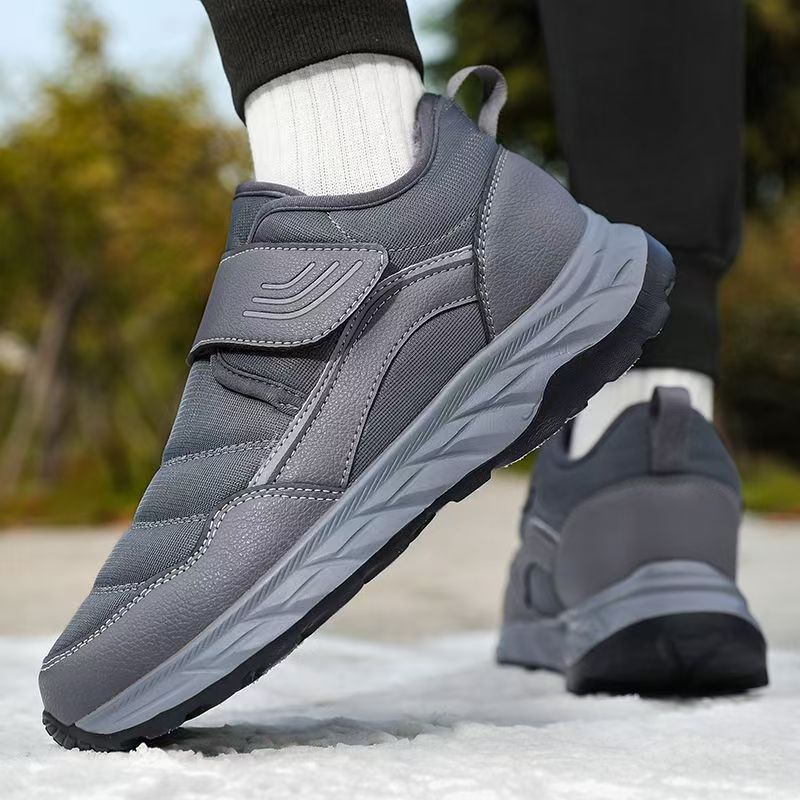 Мужские зимние новые утепленны – обзор и цена Men Shoes Velcro