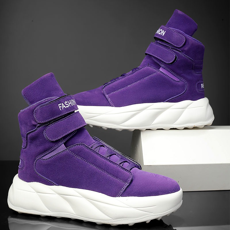 Мужские высокие кроссовки 2026 – обзор и цена Men Shoes Velcro