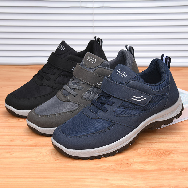 Новые мужские весенние повседн – обзор и цена Men Shoes Velcro